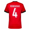 Maillot Foot Portugal Ruben Dias 4 Domicile UEFA Euro 2024